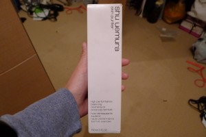 Shu Uemura Oil Cleanser Review 3