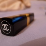 Chanel Rouge Coco Shine Lipstick in Rivage Review 1