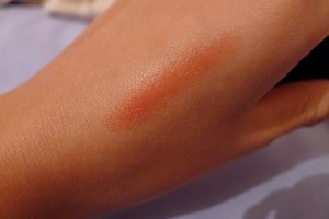 Chanel Rouge Coco Shine Lipstick in Rivage Review 4