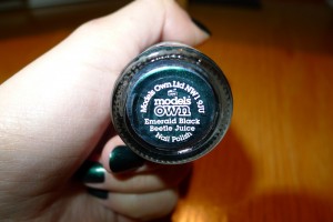 Models Own Beetlejuice Emerald Black 3