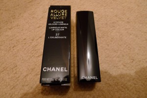 Chanel Rouge Allure Velvet Lipstick Review 1