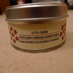 Muji Tin Candle Review 1