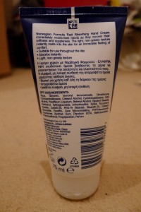 Neutrogena Norwegian Formula Hand Cream Review 2