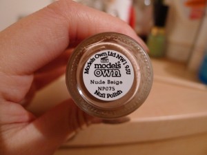 Models Own Nude Beige Nail Polish 3