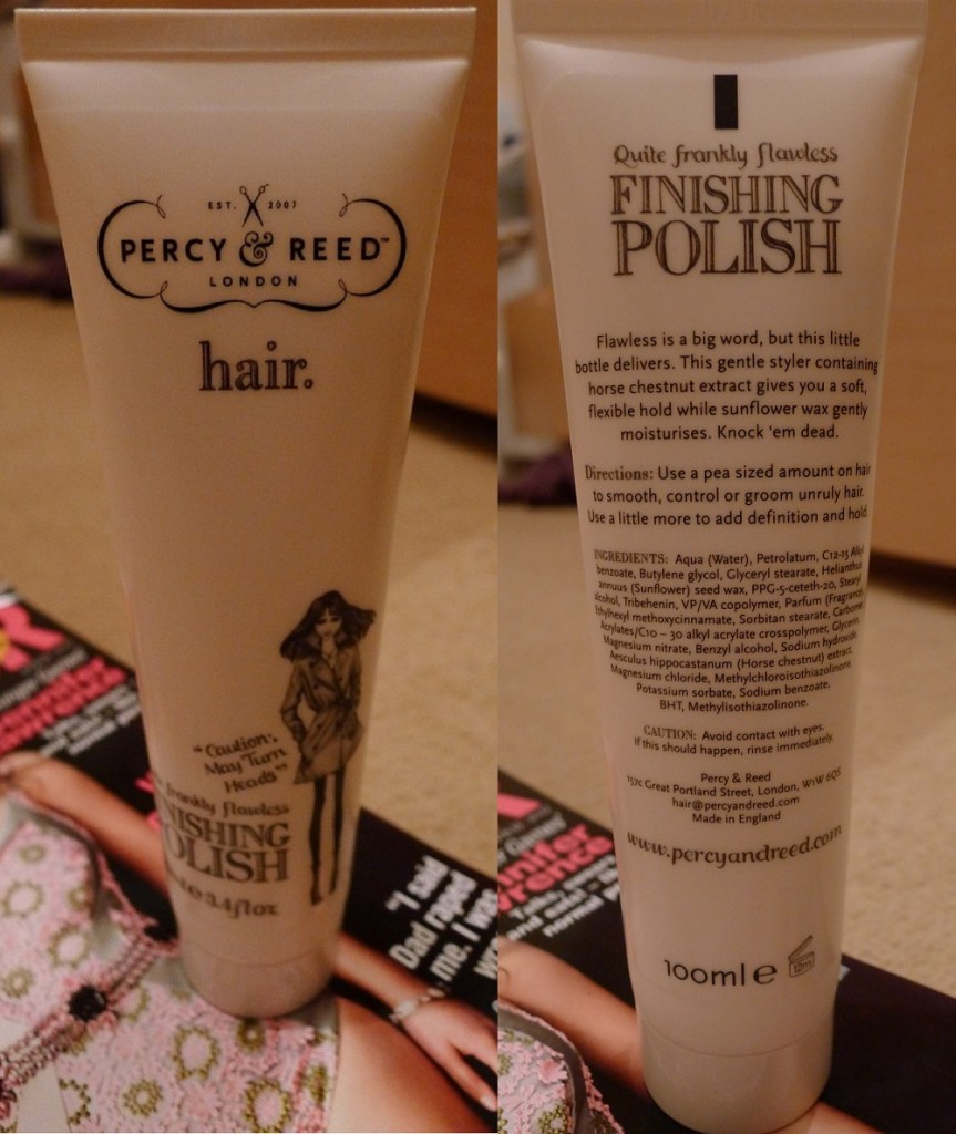 Percy and Reed Finishing Polish Review 2