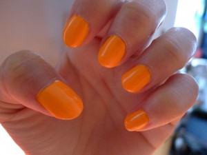 Nail Of The Day Models Own Beach Party Nail Polish Review 5