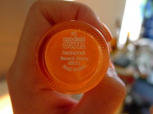 Nail Of The Day Models Own Beach Party Nail Polish Review 3