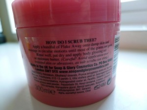 Soap And Glory Flake Away Body Scrub Review 5