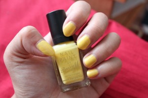 Barry M Lemon Ice Cream Nail Polish Review 1