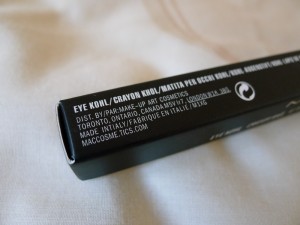 MAC Smolder Eye Kohl Eyeliner Review 2