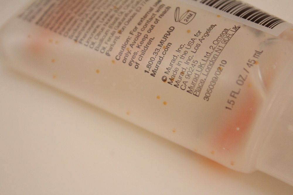 Murad Essential C Cleanser Review 2