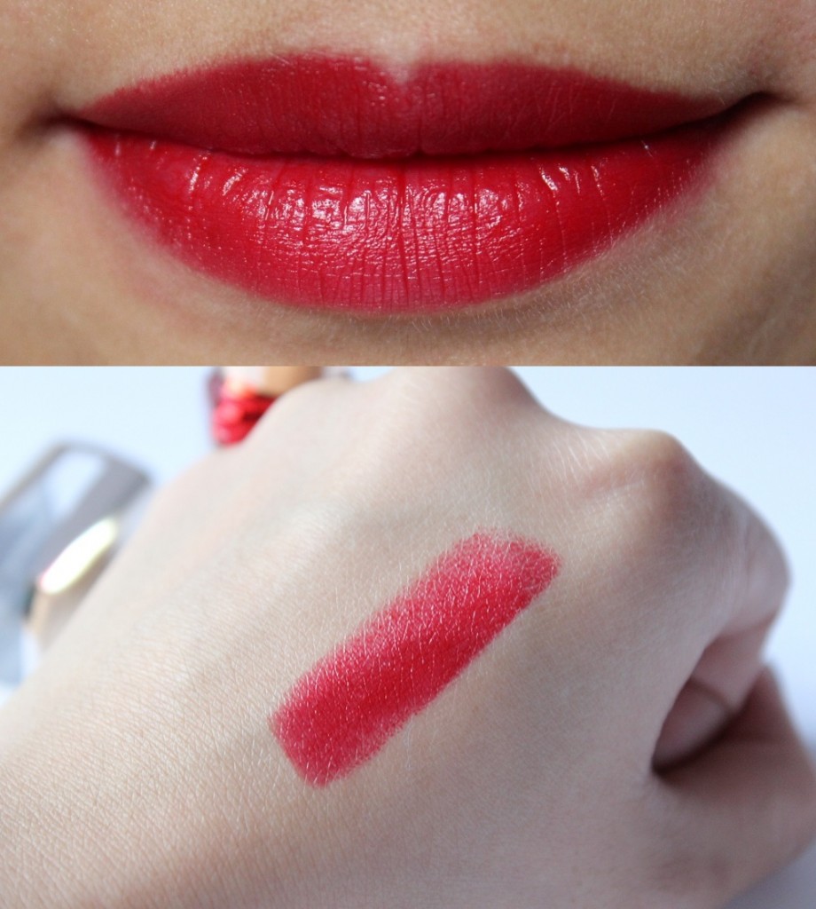 L’oreal Color Riche True Red Lipstick Review 5