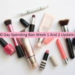 100 Day Spending Ban Week 1 And 2 Update